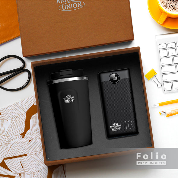 TUMBLER AND POWER BANK SET