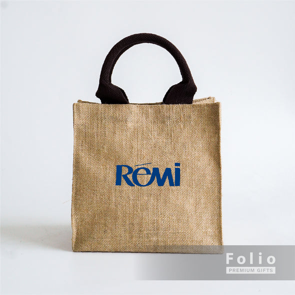 JUTE LUNCH BAG